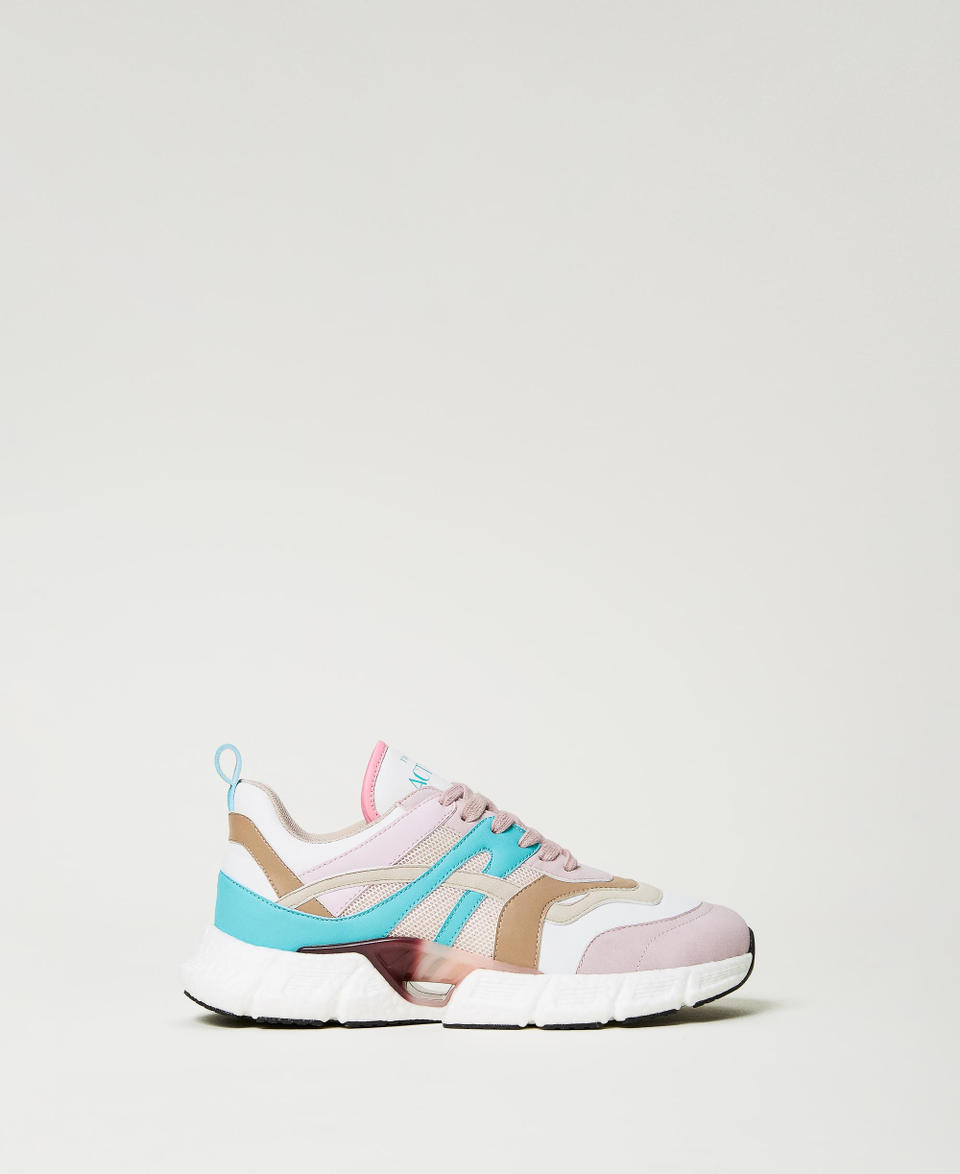 Twin Set Sneakers running color block Novità