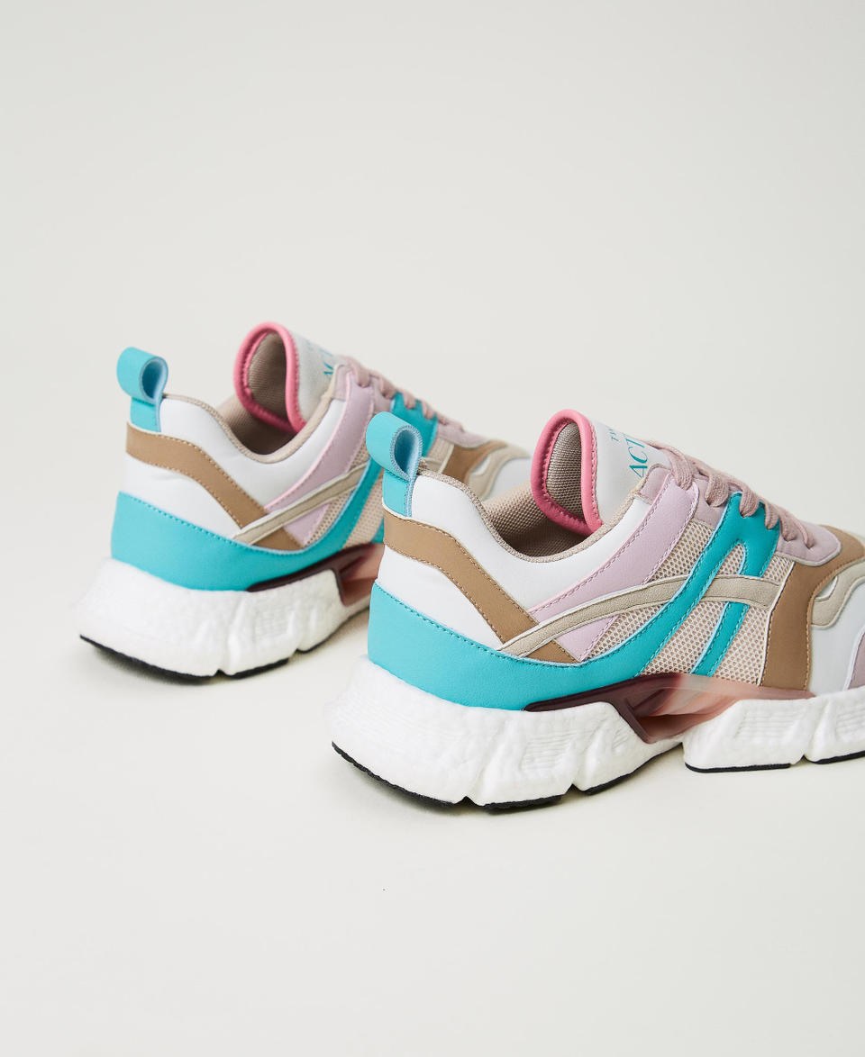 Twin Set Sneakers running color block Novità