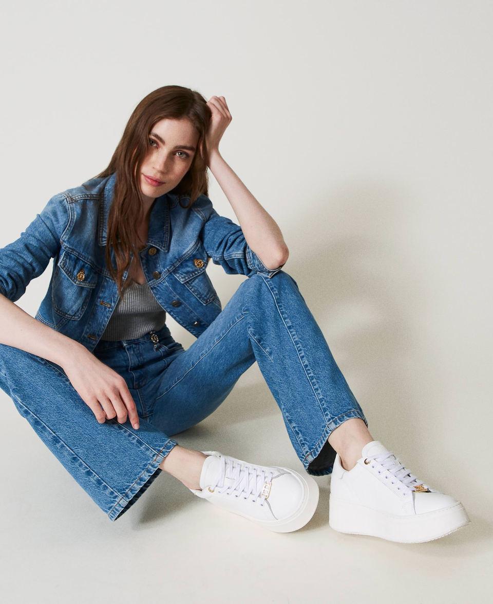 Twin Set Sneakers in pelle Hotsell
