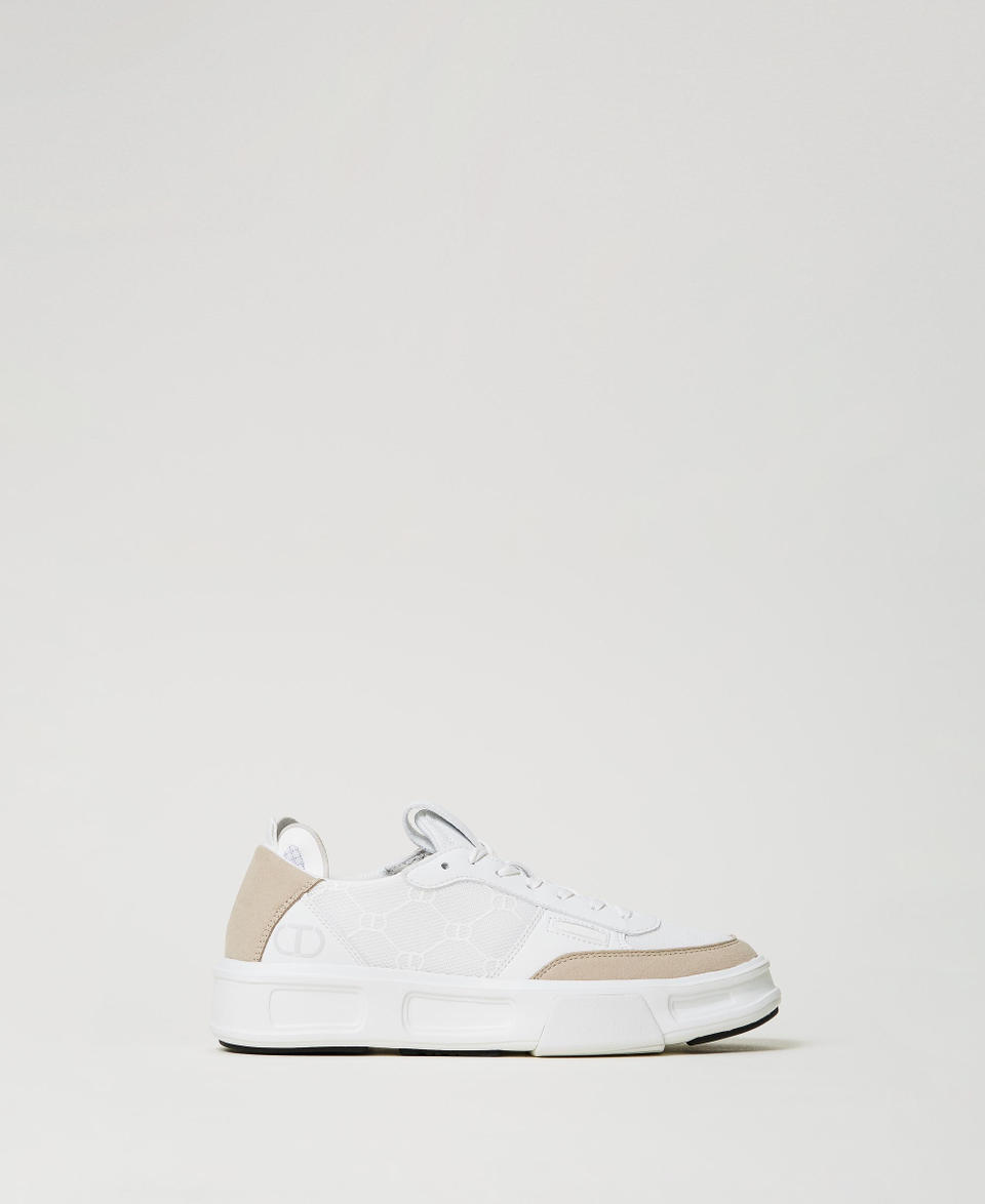 Twin Set Sneakers Fessura color block Moda
