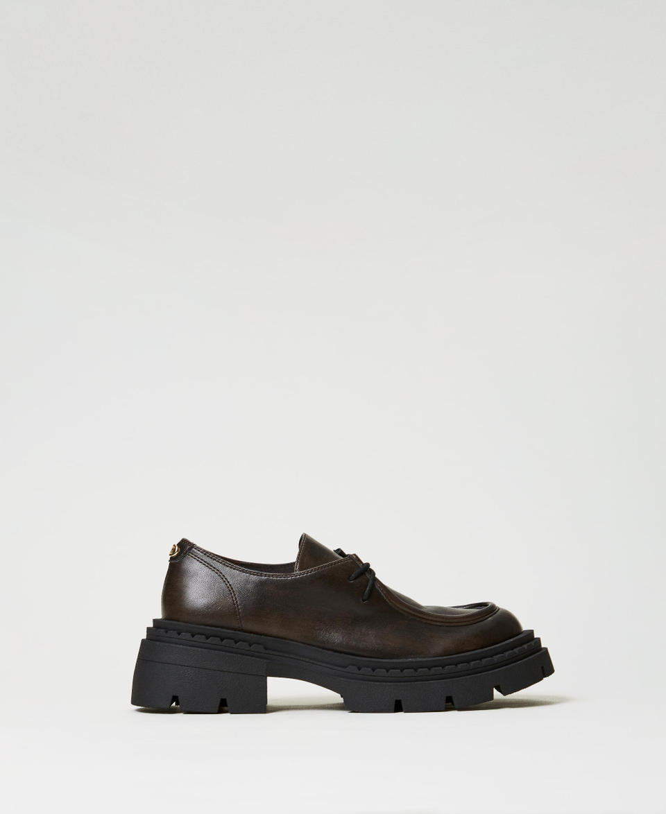 Twin Set Scarpe stringate con Oval T Acquista Ora