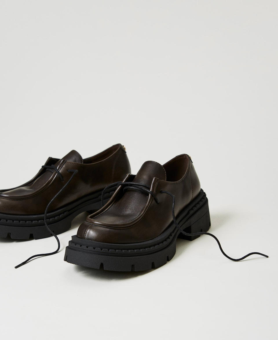 Twin Set Scarpe stringate con Oval T Acquista Ora