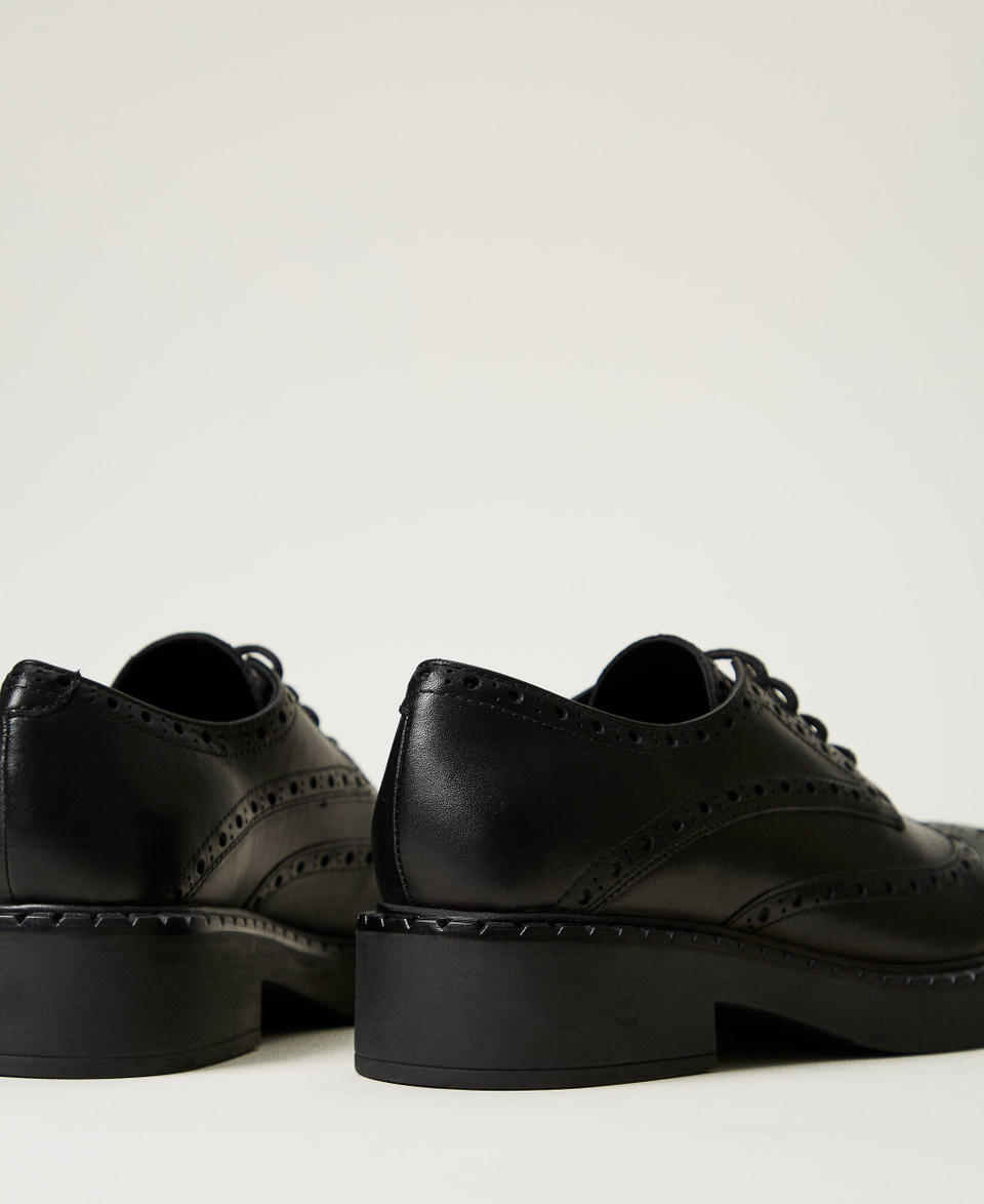 Twin Set Scarpe stringate in pelle Fino Al -60%