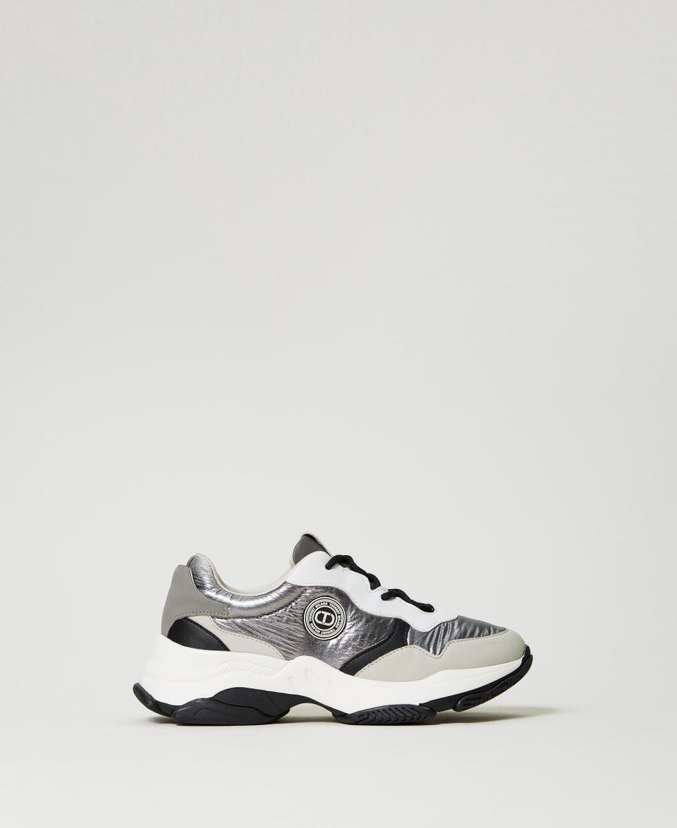 Twin Set Sneakers running color block Novità