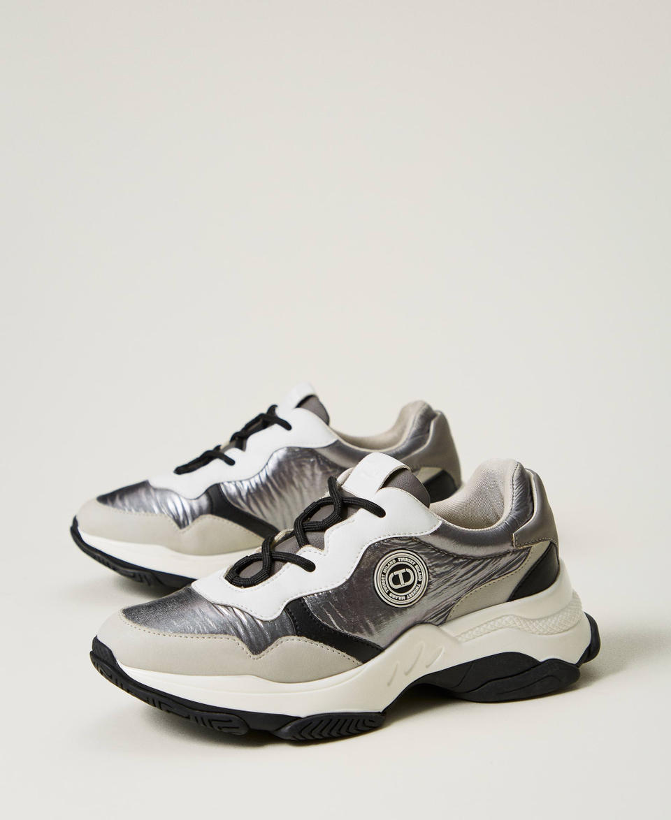 Twin Set Sneakers running color block Novità
