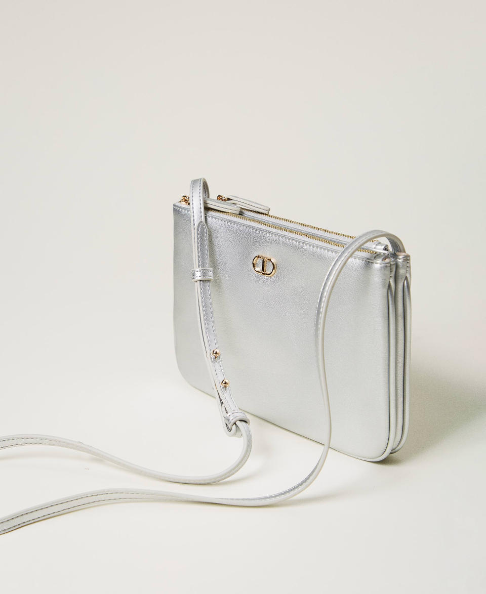 Twin Set Mini borsa doppia a tracolla Vendita Economica