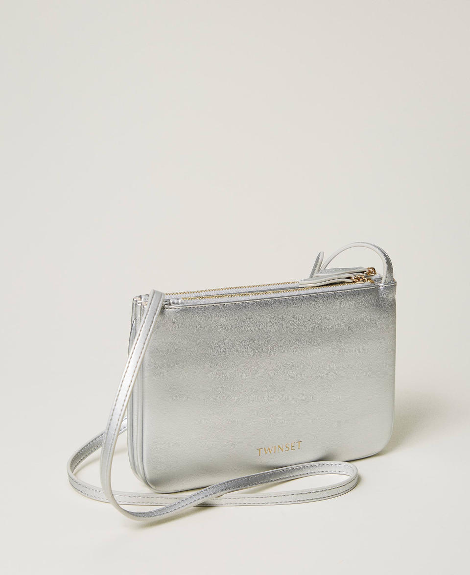 Twin Set Mini borsa doppia a tracolla Vendita Economica