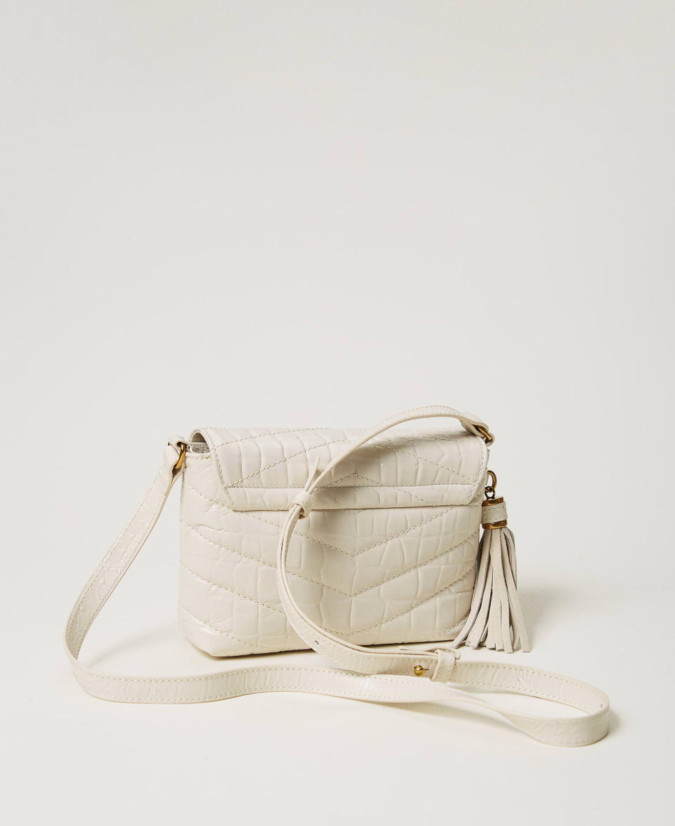 Twin Set Borsa a tracolla 'Dreamy' piccola in pelle stampa cocco Qualità
