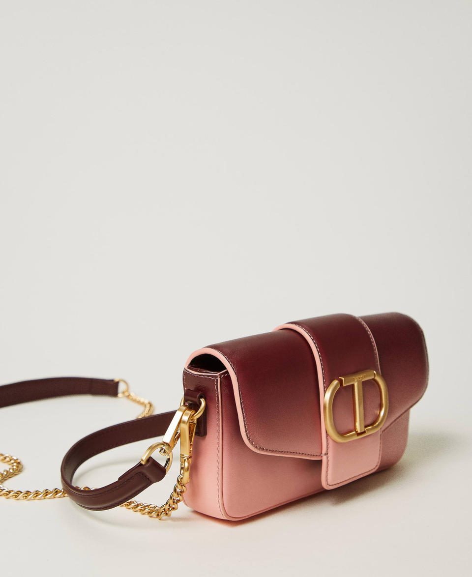 Twin Set Borsa a tracolla 'Amie' piccola in pelle sfumata Affare Del Giorno