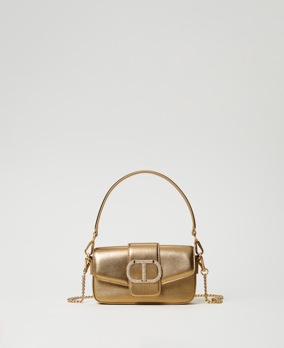 Twin Set Borsa a tracolla 'Amie' piccola in pelle