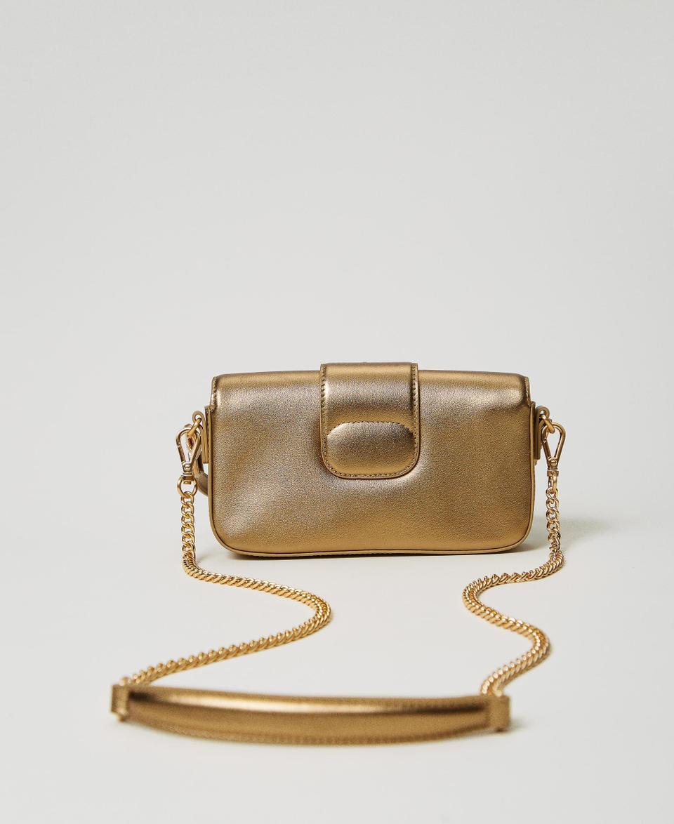 Twin Set Borsa a tracolla 'Amie' piccola in pelle Vendita Calda