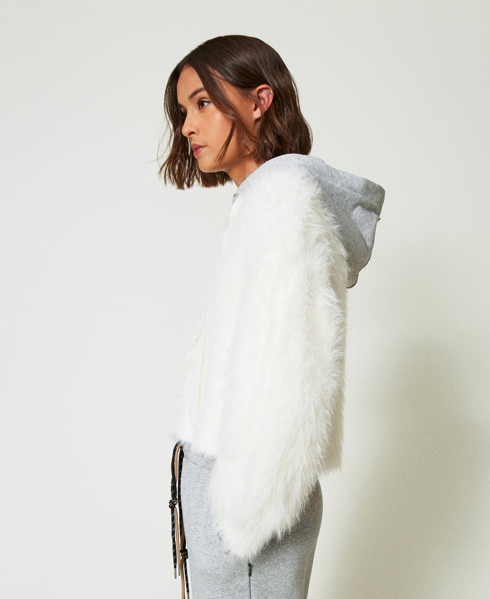 Twin Set Bomber MYFO in maglia con cappuccio Vendite Flash