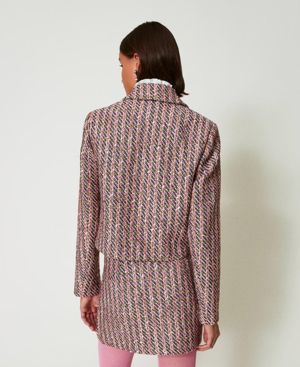 Twin Set Giacca blazer in bouclé e lurex Nuovo
