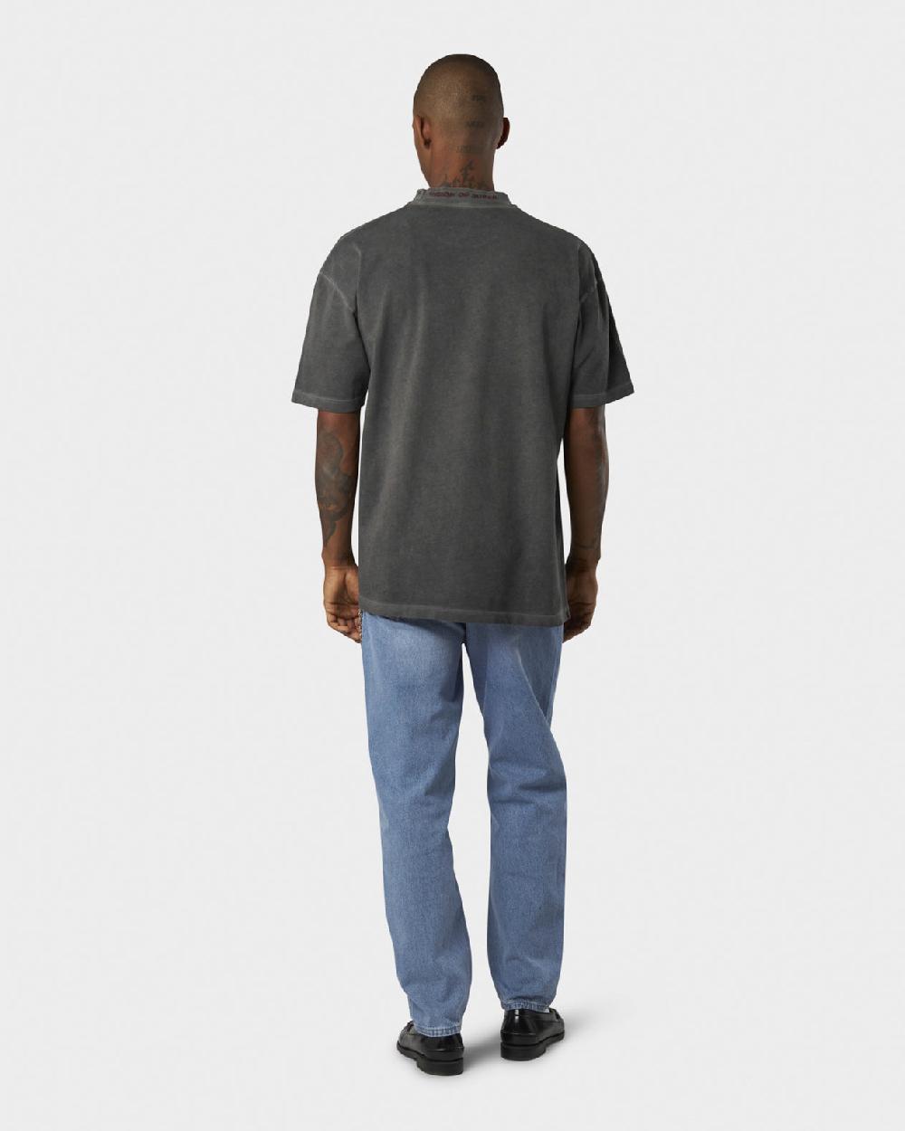 Vision Of Super COLD WASH T-SHIRT WITH FREEDOM PRINT ON FRONT AND METAL LABEL Acquista Ora