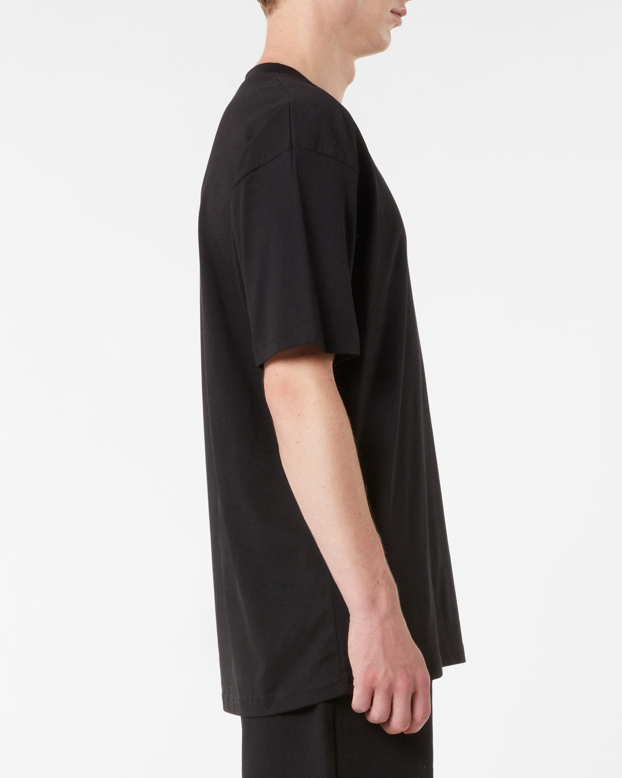 Vision Of Super BLACK T-SHIRT WITH EMBROIDERED FLAMING HEART Offerta