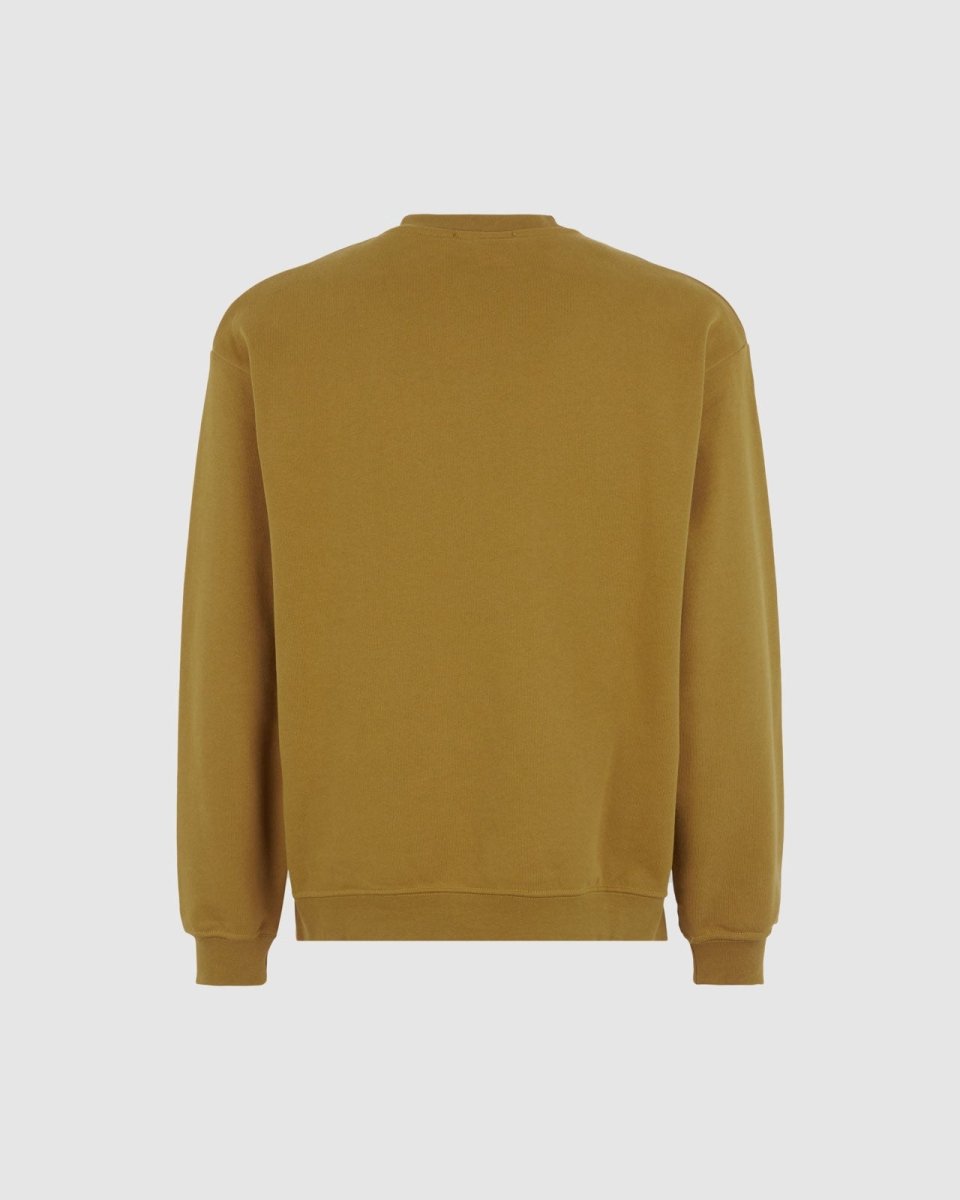 Vision Of Super PLANTATION CREWNECK WITH EMBROIDERED FLAMING HEART Prezzo Ridotto