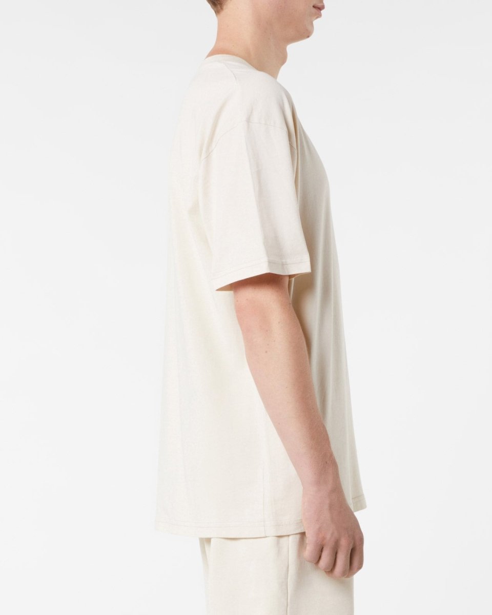Vision Of Super SAND T-SHIRT WITH EMBROIDERED FLAMING HEART Saldi Di Fabbrica