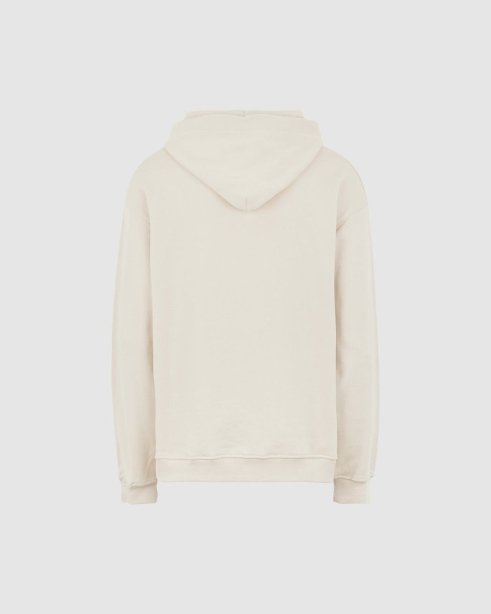 Vision Of Super SAND HOODIE WITH EMBROIDERED FLAMING HEART Nuova