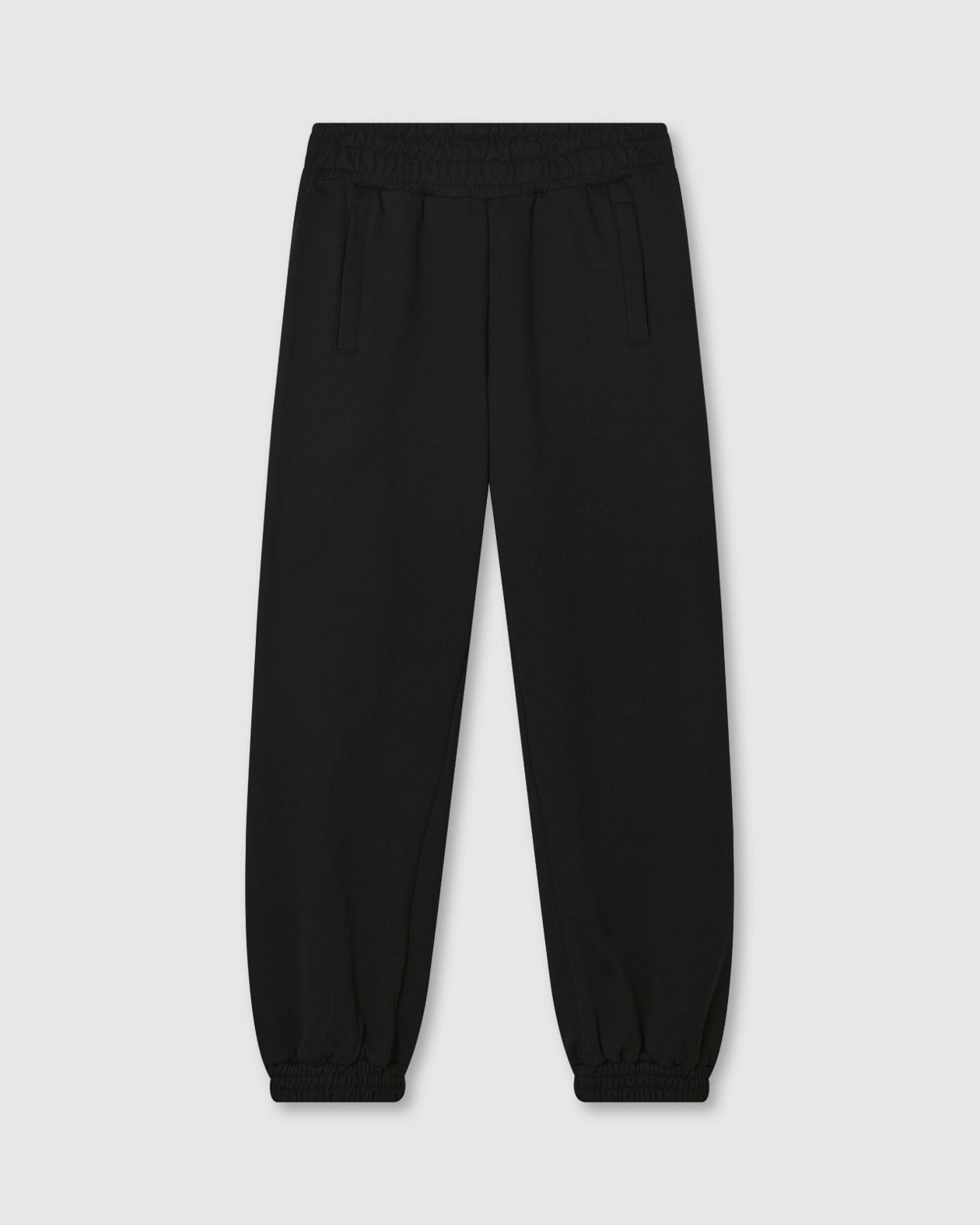 Vision Of Super BLACK WOMEN PANTS WITH EMBROIDERED FLAME LOGO ON FRONT AND PRINTED LOGO ON BACK Online