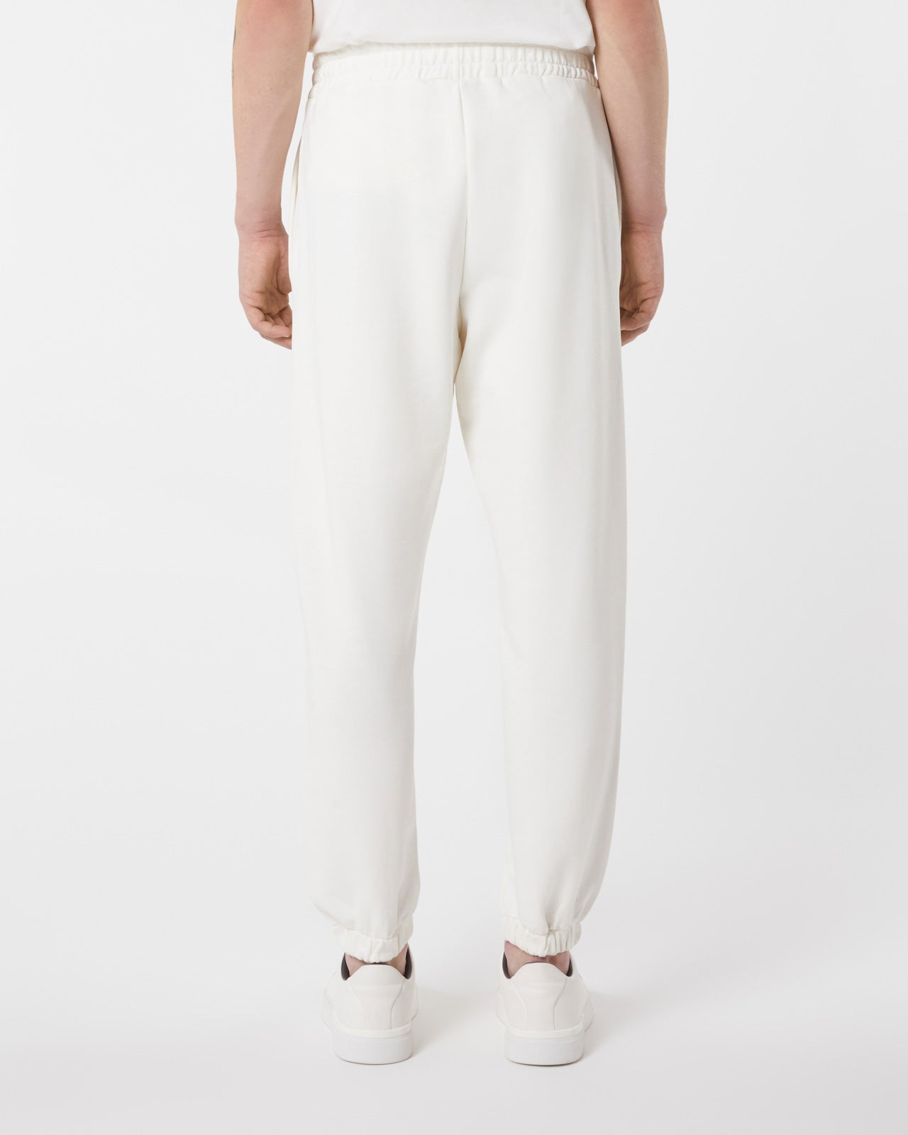 Vision Of Super OFF WHITE PANTS WITH EMBROIDERED FLAMING HEART I Più Venduti