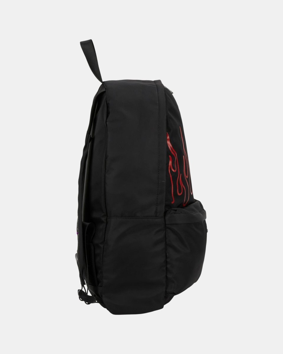 Vision Of Super RED BRICK FLAMES BLACK BACKPACK Italia