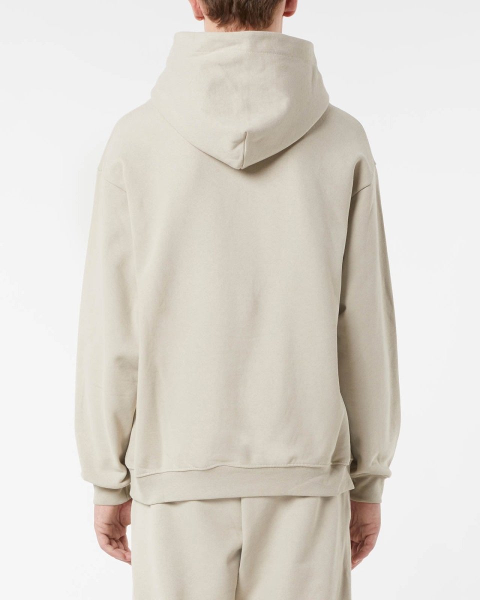 Vision Of Super LONDON FOG HOODIE WITH EMBROIDERED FLAMING HEART Spedizione Gratuita