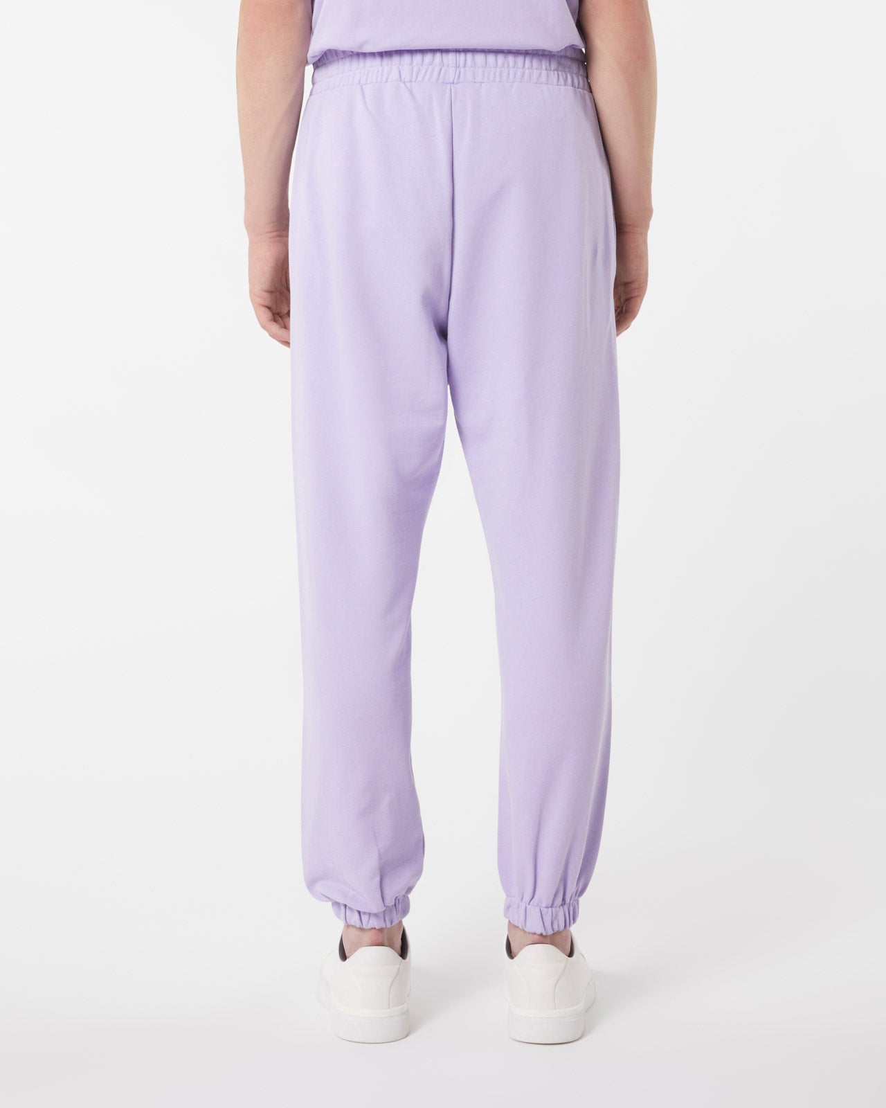 Vision Of Super LILAC PANTS WITH EMBROIDERED FLAMING HEART Qualità
