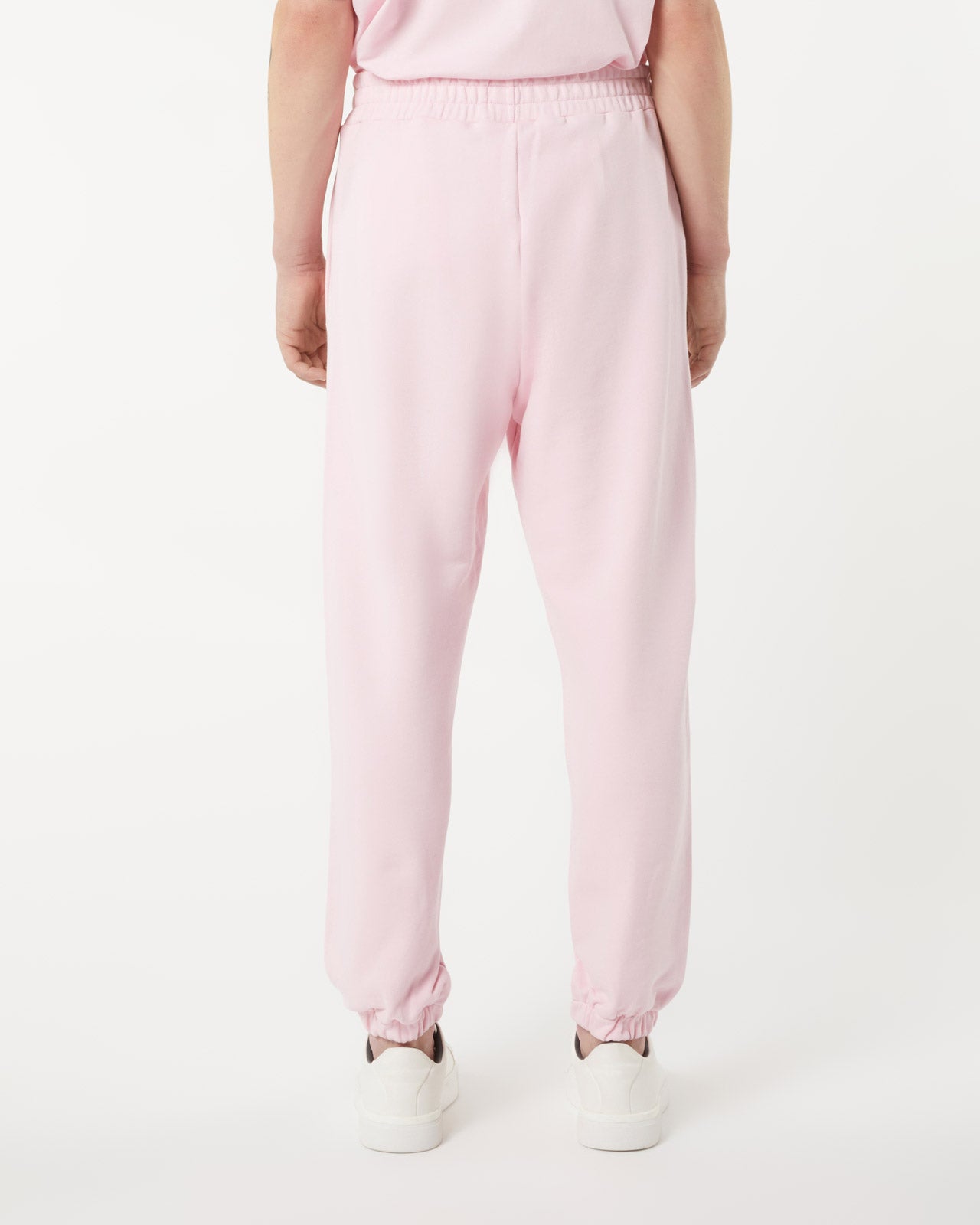 Vision Of Super PINK PANTS WITH EMBROIDERED FLAMING HEART Vendita
