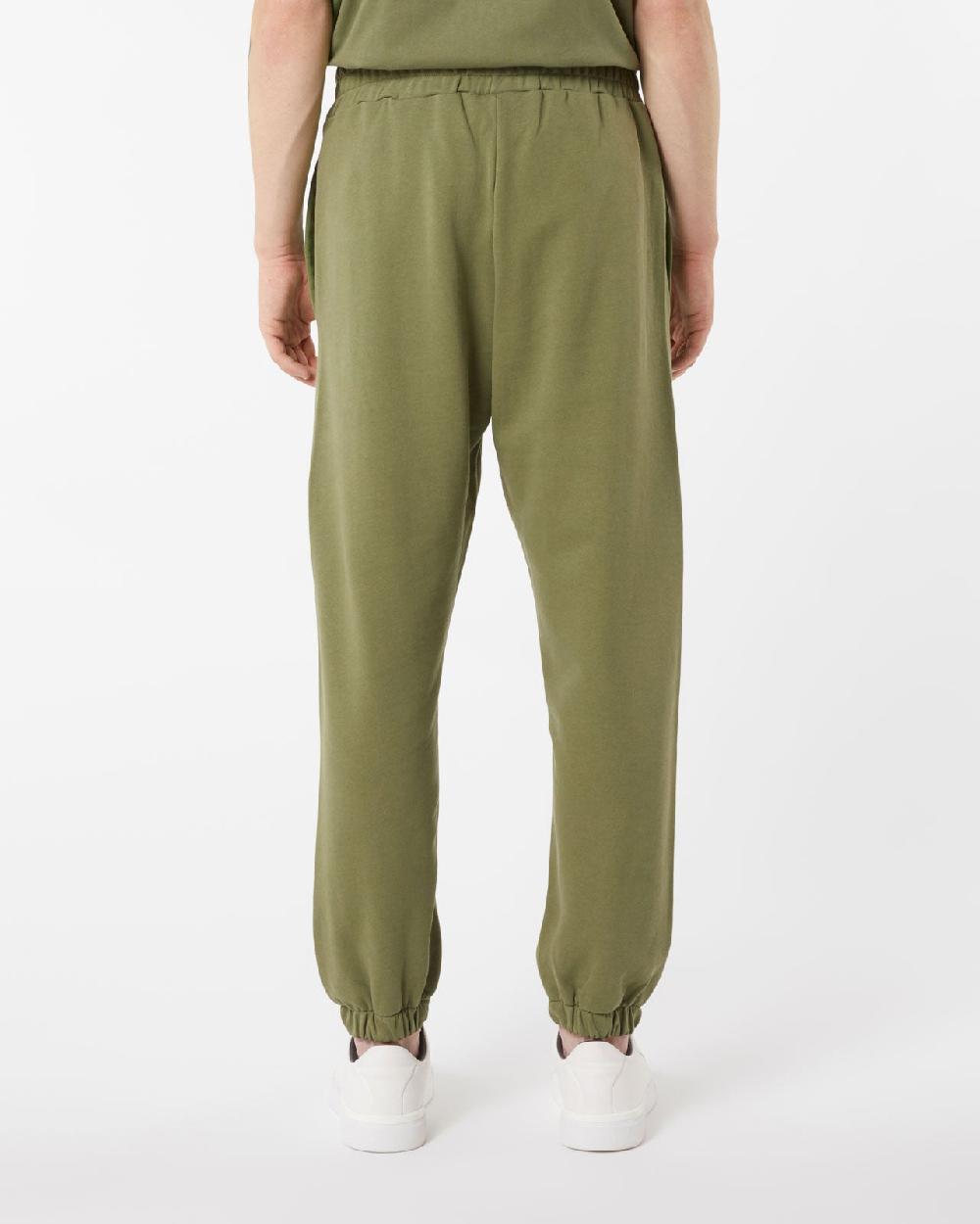 Vision Of Super GREEN PANTS WITH EMBROIDERED FLAMING HEART Qualità Garantita