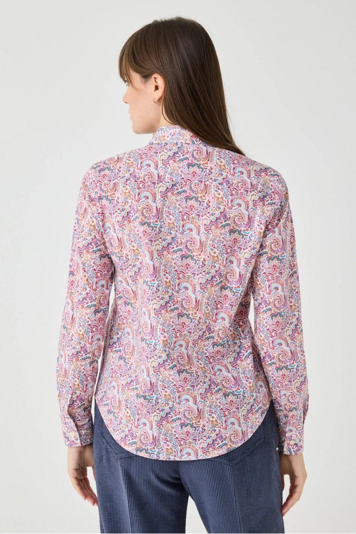 Zanetti 1965 Camicia con stampa paisley Shopping Online