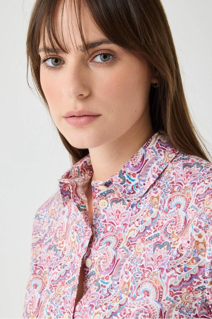 Zanetti 1965 Camicia con stampa paisley Shopping Online