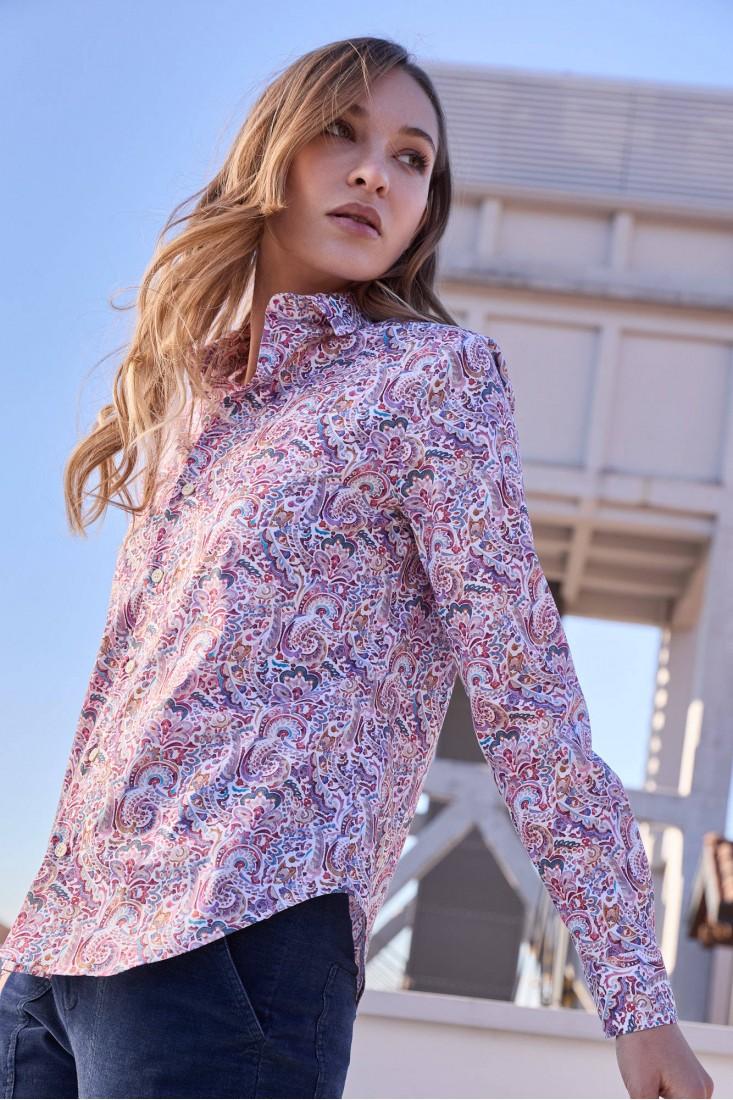 Zanetti 1965 Camicia con stampa paisley Shopping Online
