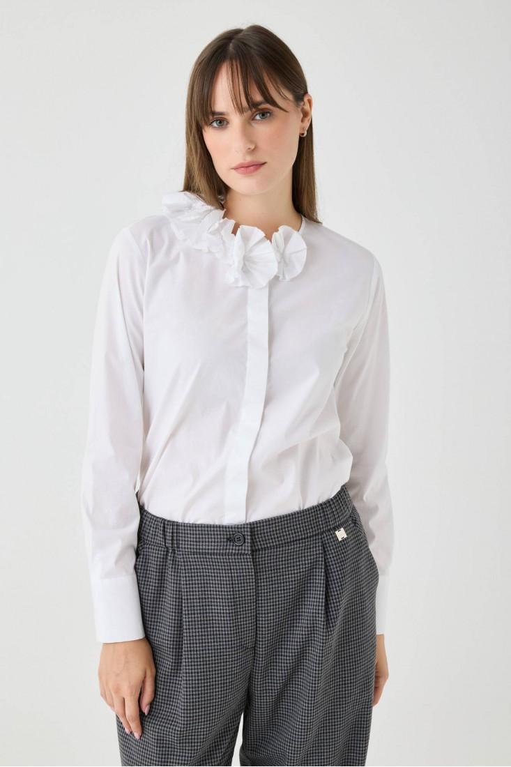 Zanetti 1965 Camicia con dettaglio di fiori Offerta