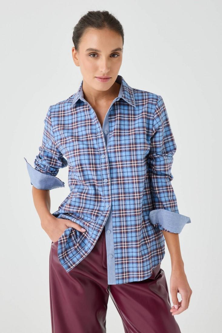 Zanetti 1965 Camicia a quadri in flanella Offerte