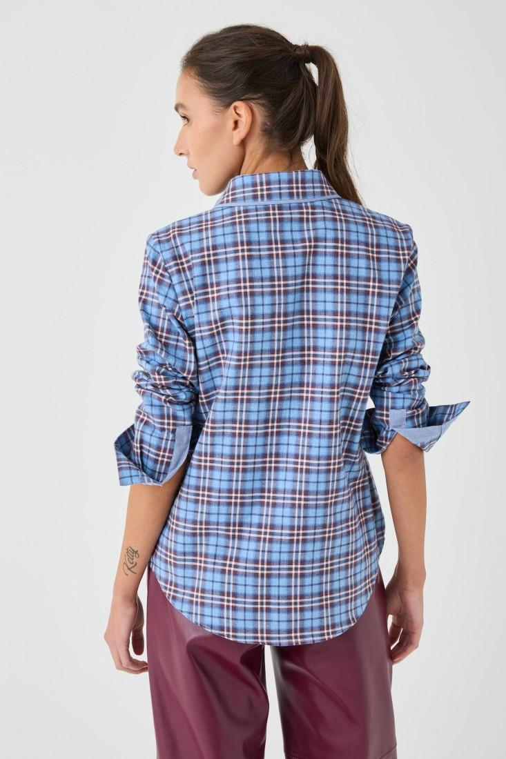 Zanetti 1965 Camicia a quadri in flanella Offerte