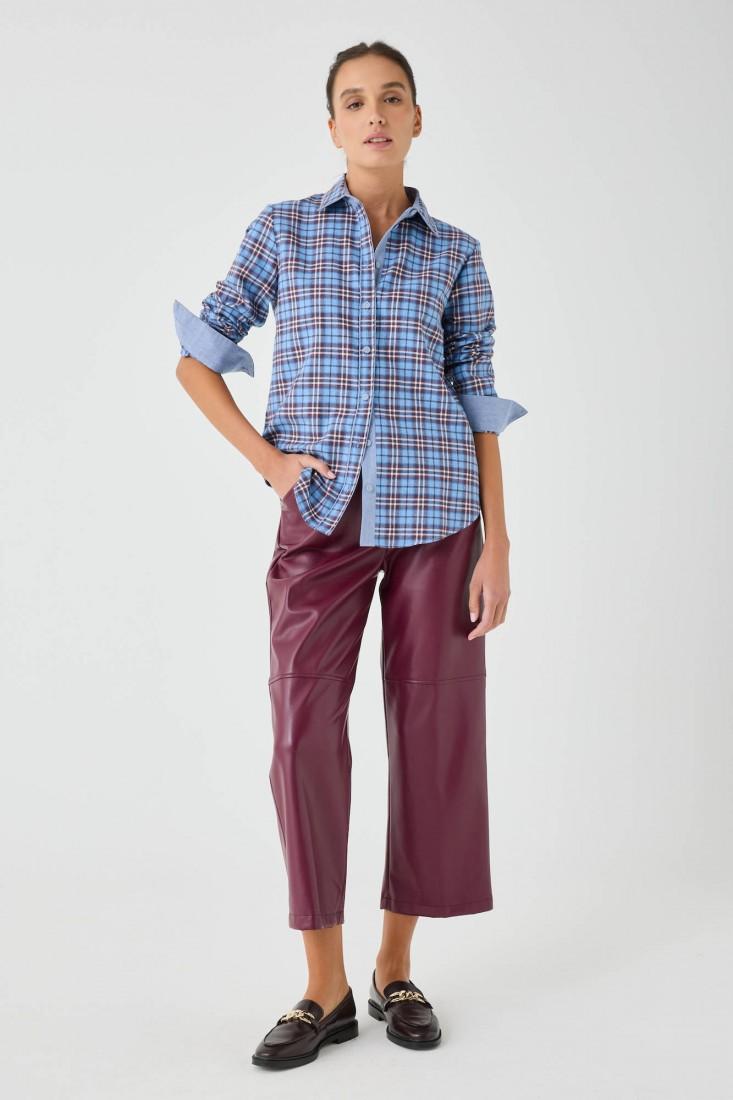 Zanetti 1965 Camicia a quadri in flanella Offerte