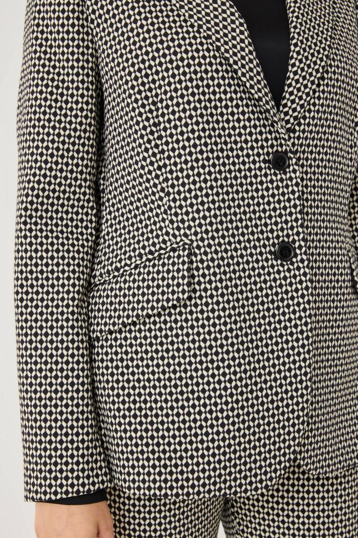 Zanetti 1965 Giacca in punto milano jacquard 2025