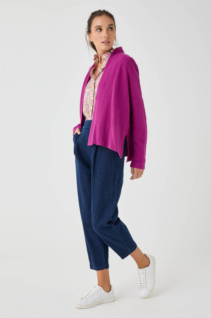 Zanetti 1965 Cardigan in misto lana viscosa Qualità