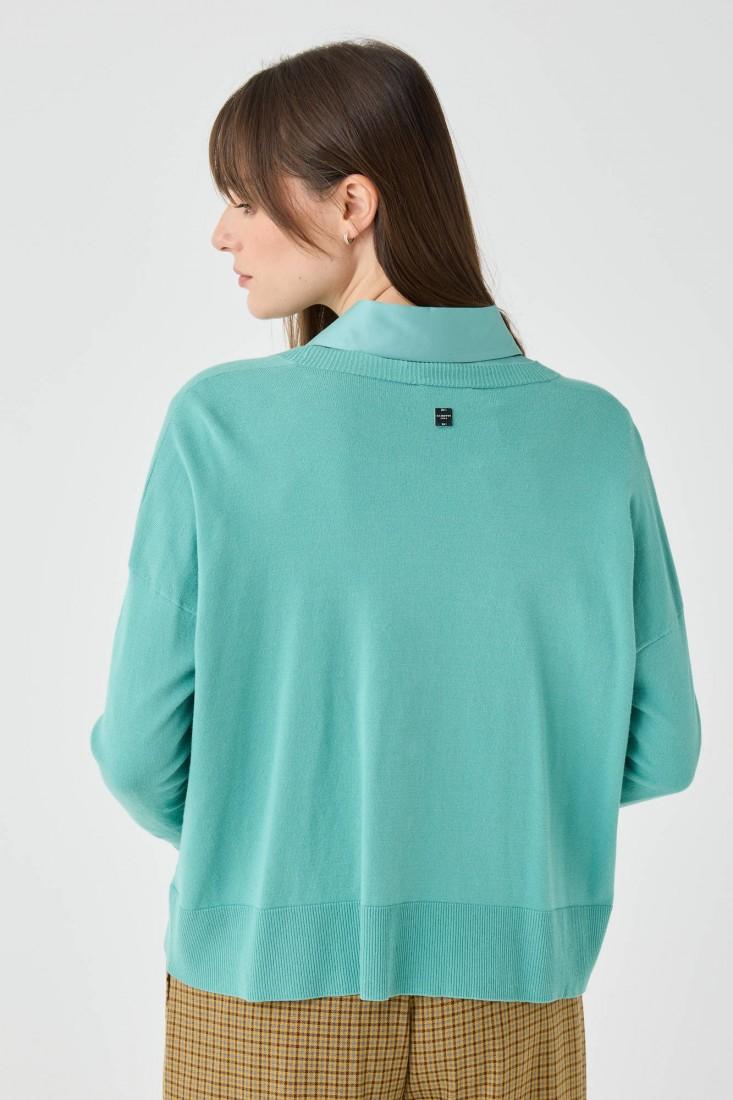 Zanetti 1965 Cardigan in misto viscosa Vendita