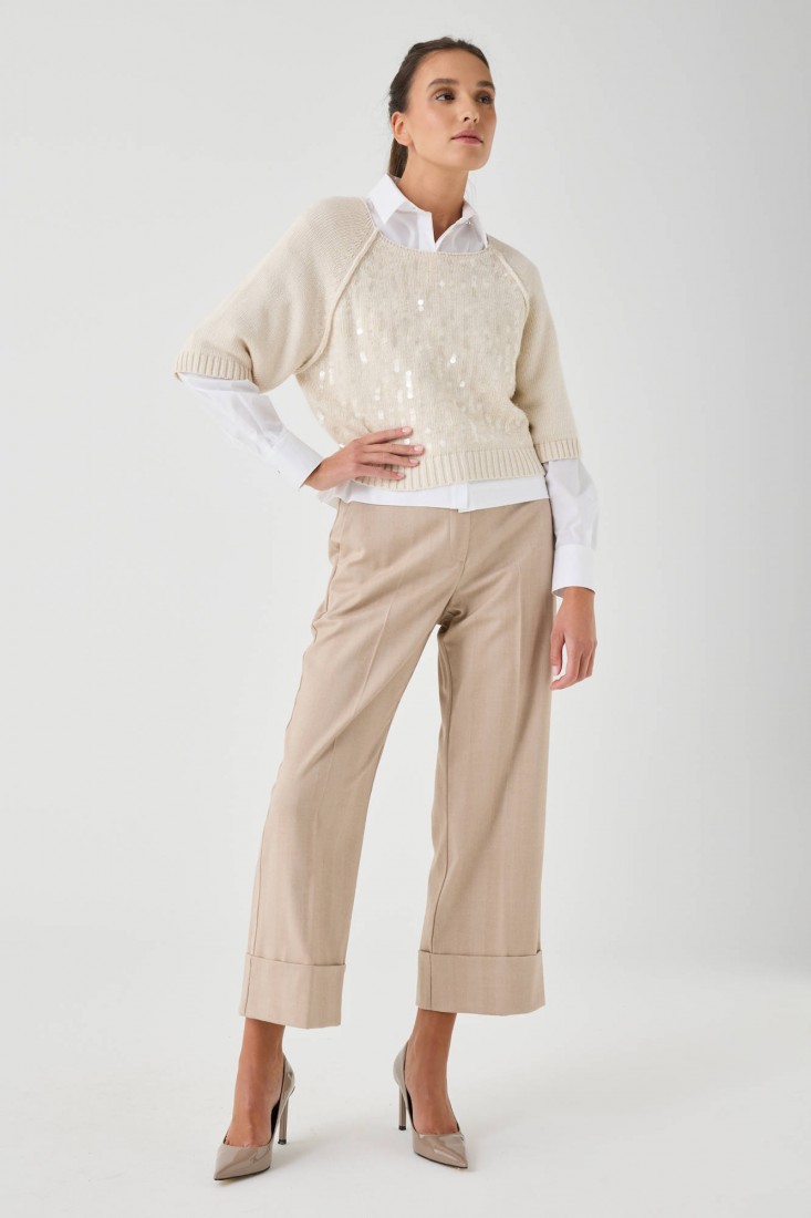 Zanetti 1965 Maglione con paillettes Negozi Online