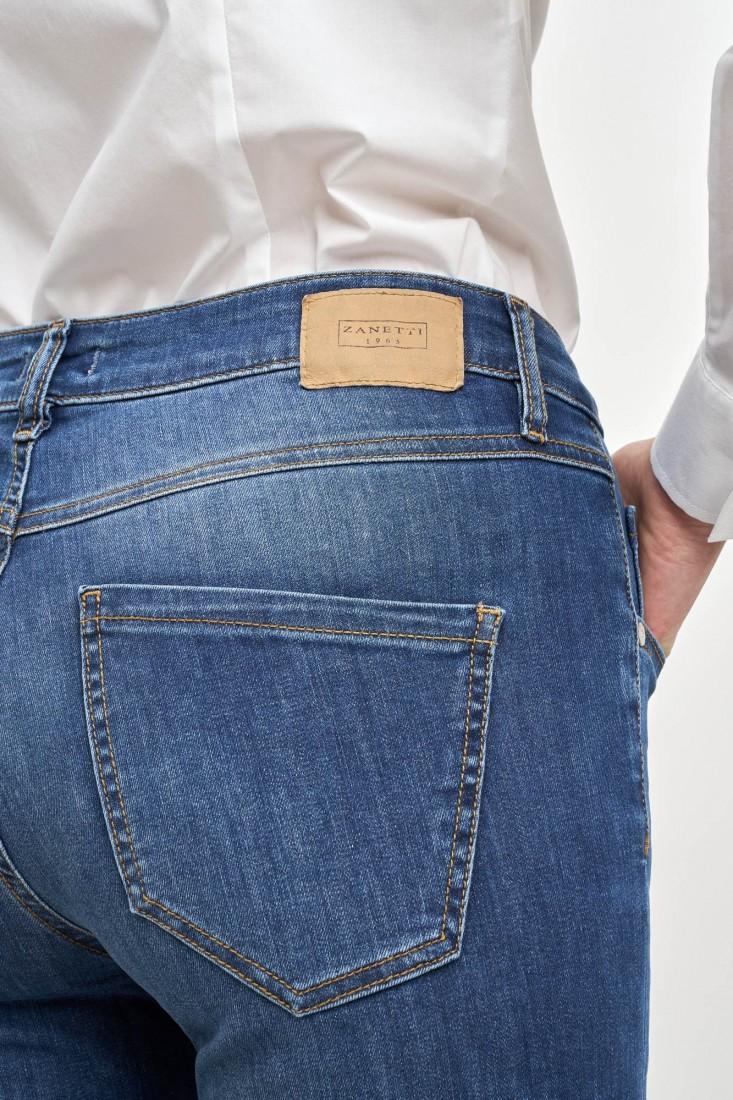 Zanetti 1965 Jeans stretch slim fit Consegna Veloce