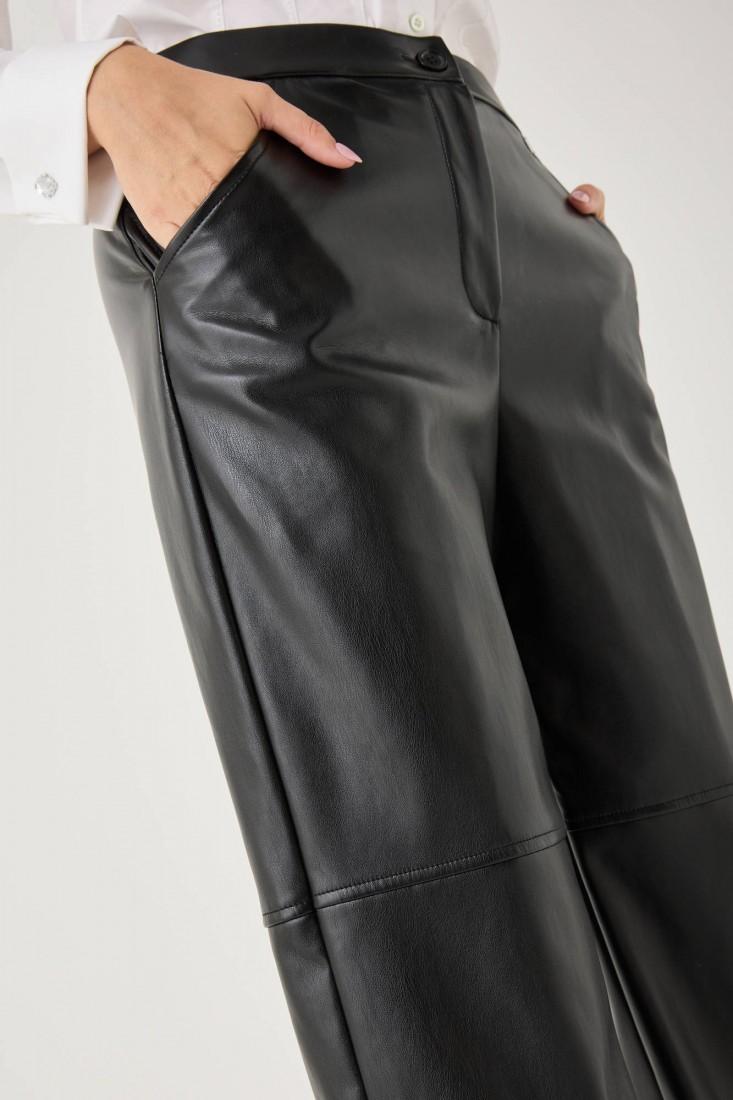 Zanetti 1965 Pantalone dritto in ecopelle Offerte