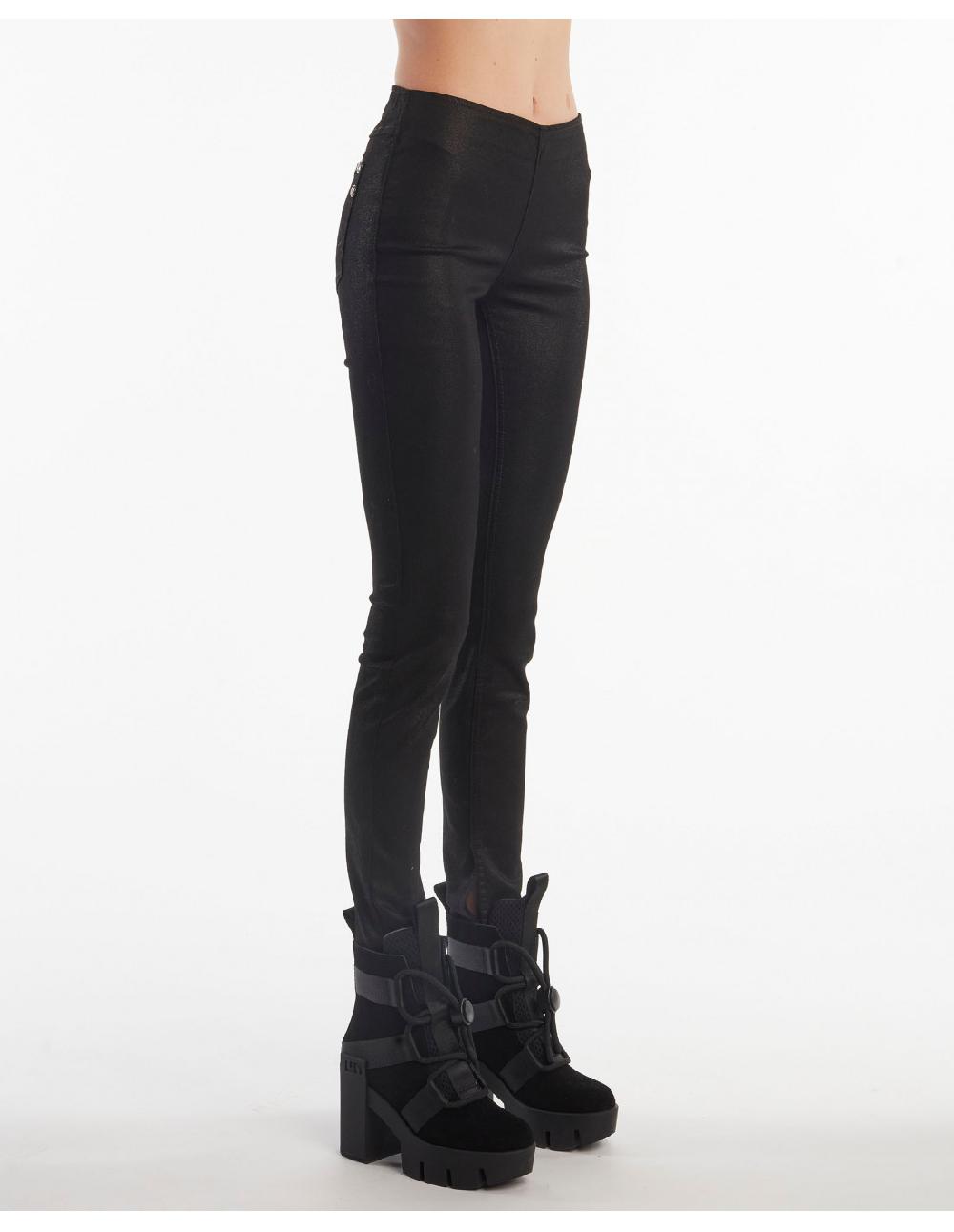 Angelo marani LEGGINGS SPALMATO C/SPACCO Promozione