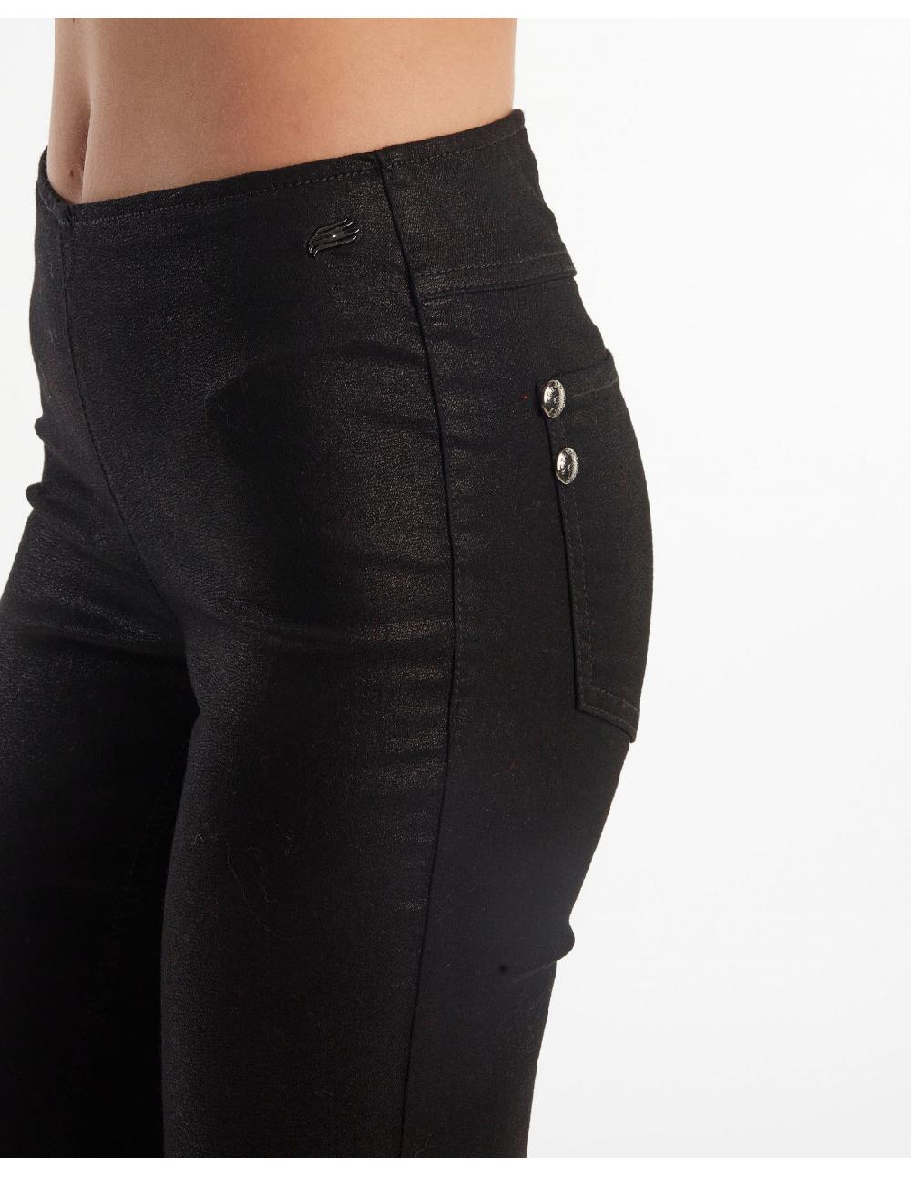 Angelo marani LEGGINGS SPALMATO C/SPACCO Promozione