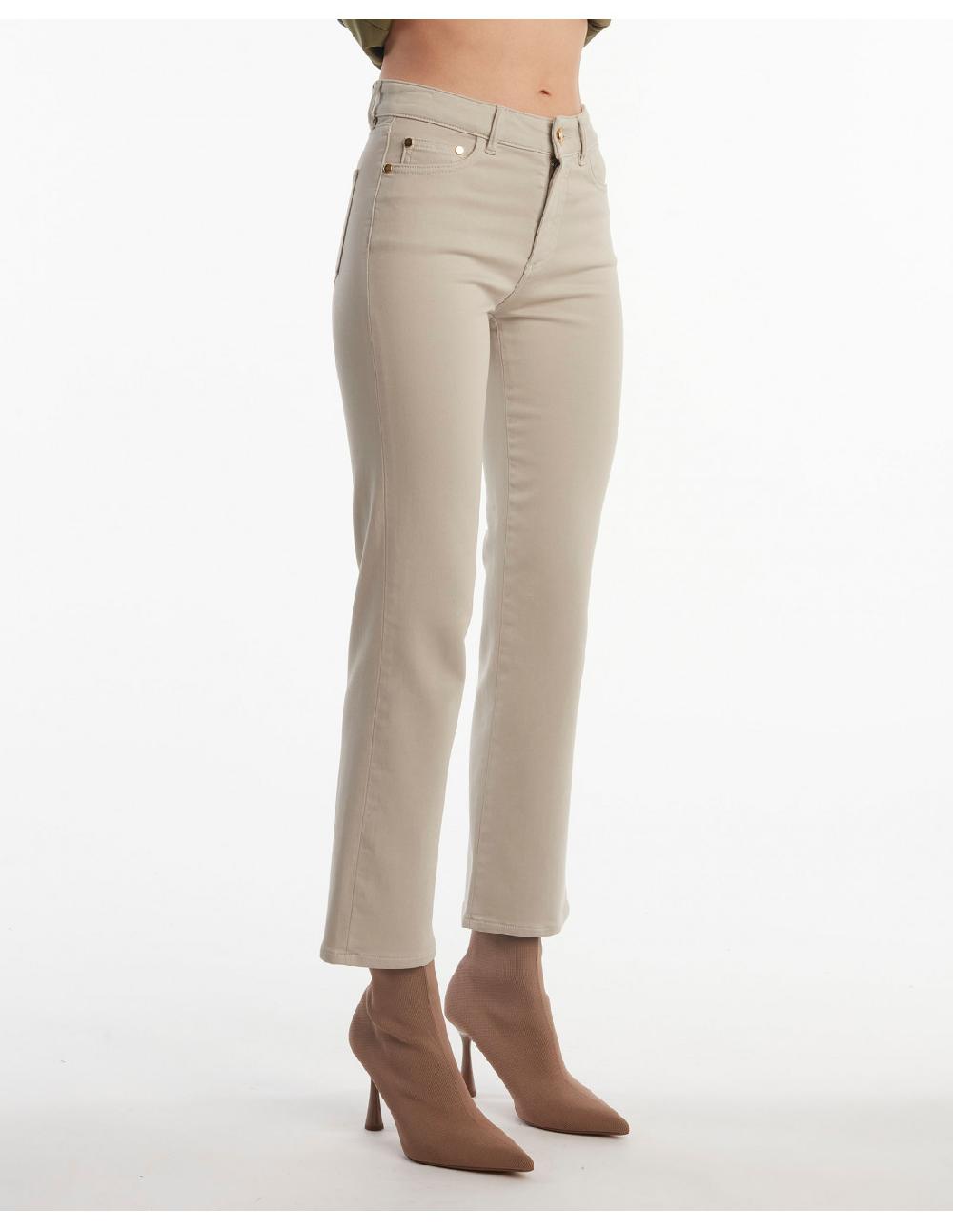 Angelo marani STRAIGHT LEG CROPPED Vendita Calda