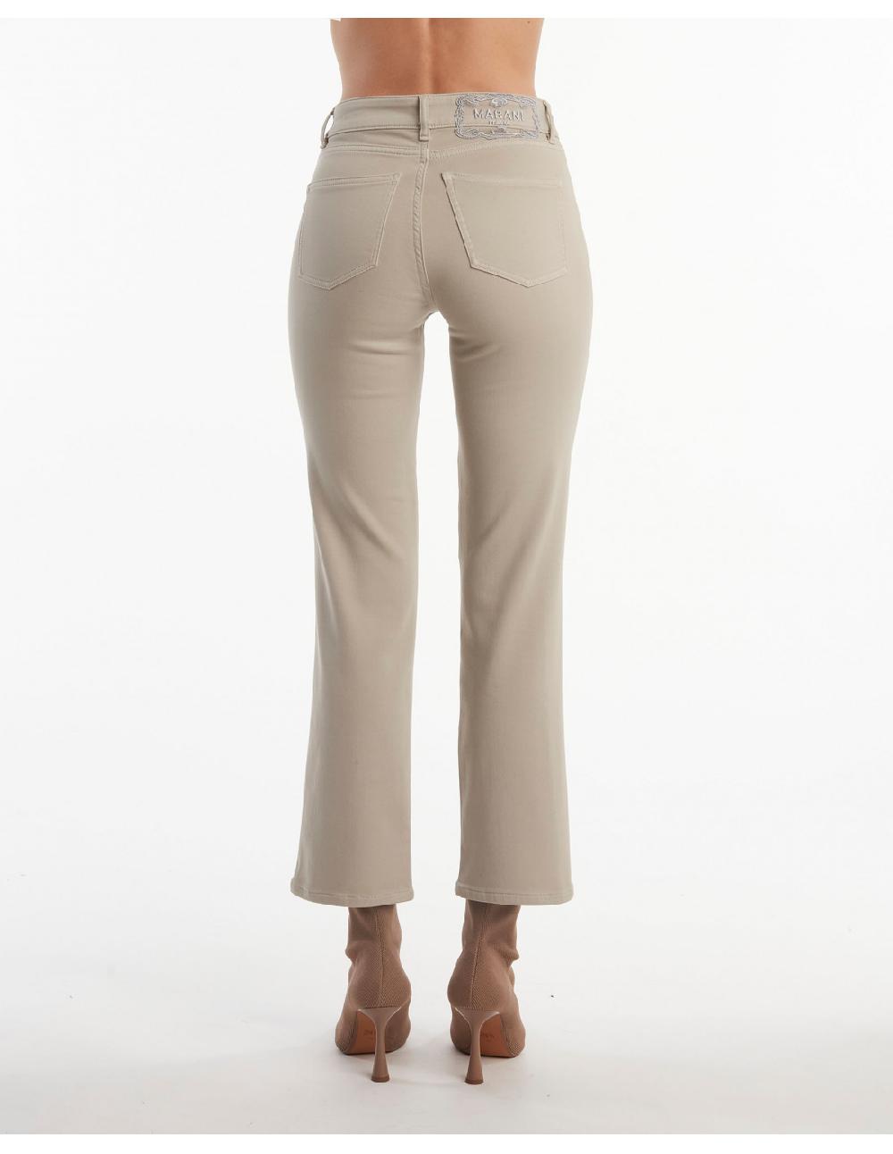 Angelo marani STRAIGHT LEG CROPPED Vendita Calda