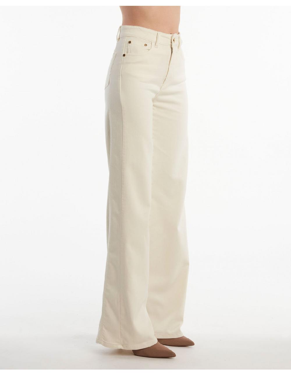 Angelo marani WIDE LEG V.ALTA Saldi Di Fabbrica