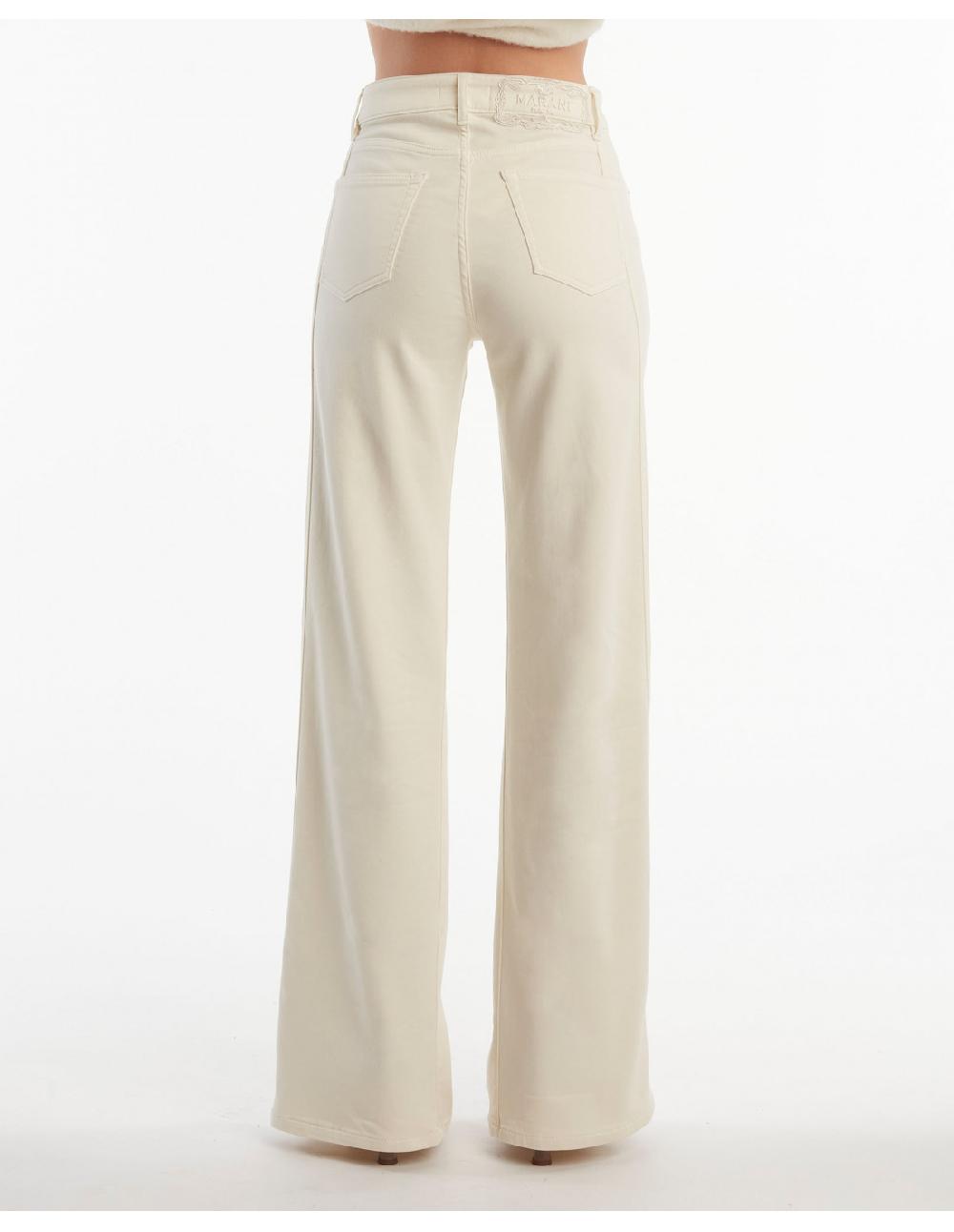 Angelo marani WIDE LEG V.ALTA Saldi Di Fabbrica