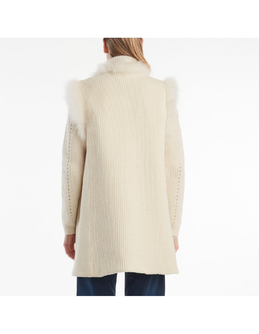 Angelo marani GILET C/BORDI IN PELLICCIA 2025