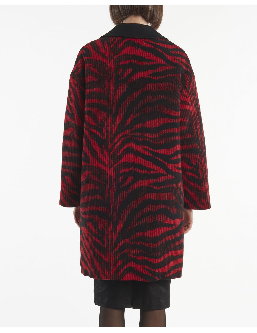 Angelo marani CAPPOTTO IN MAGLIA JAQUARD Nuovo